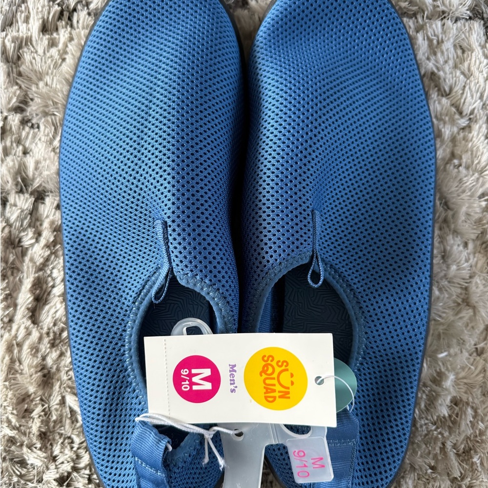 Sun Squad Water Shoes - Blue Mens Size: M 9/10 And L 11/12